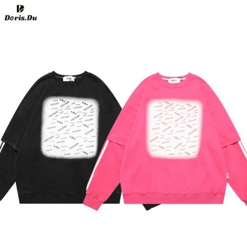 False Two Pieces Set Women Lined Sweatshirt