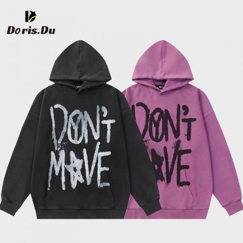 High Quality Letter Print Stylish Hoodie