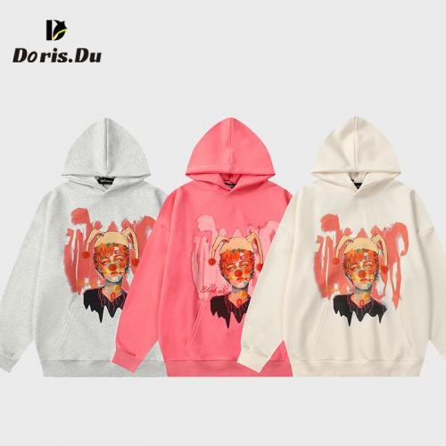 Unisex Cople Design Custom Logo Print Hoodie