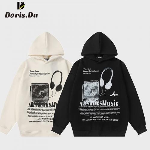 Autumn High Street Loose Couple Hoodie