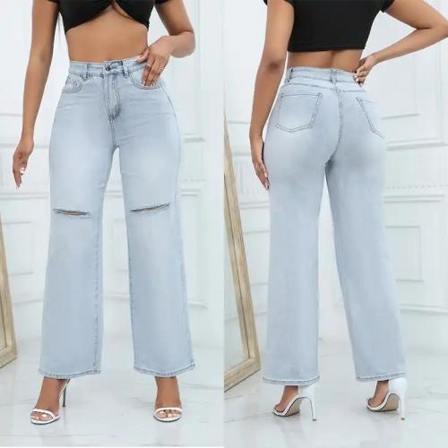 Plus Size Stretch Hot Sale Women Jeans