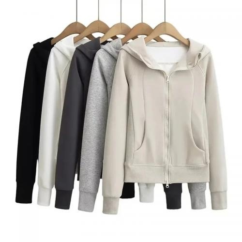 Customized Logo Cotton Fleece Zip Hoodies